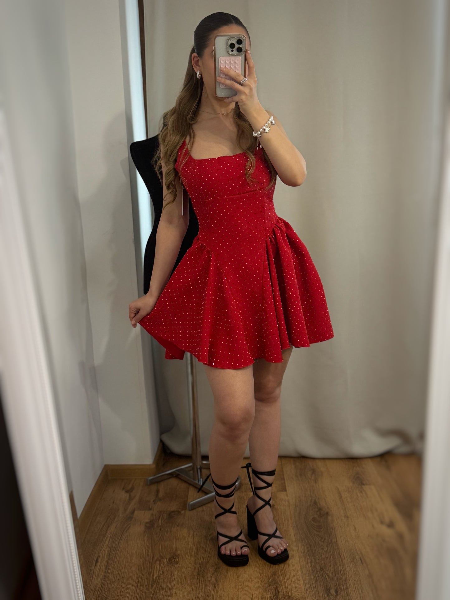 ROCHIE DOLLY-RED